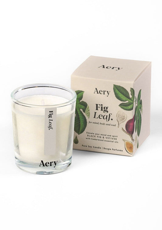 Aery Fig Leaf Mini Candle