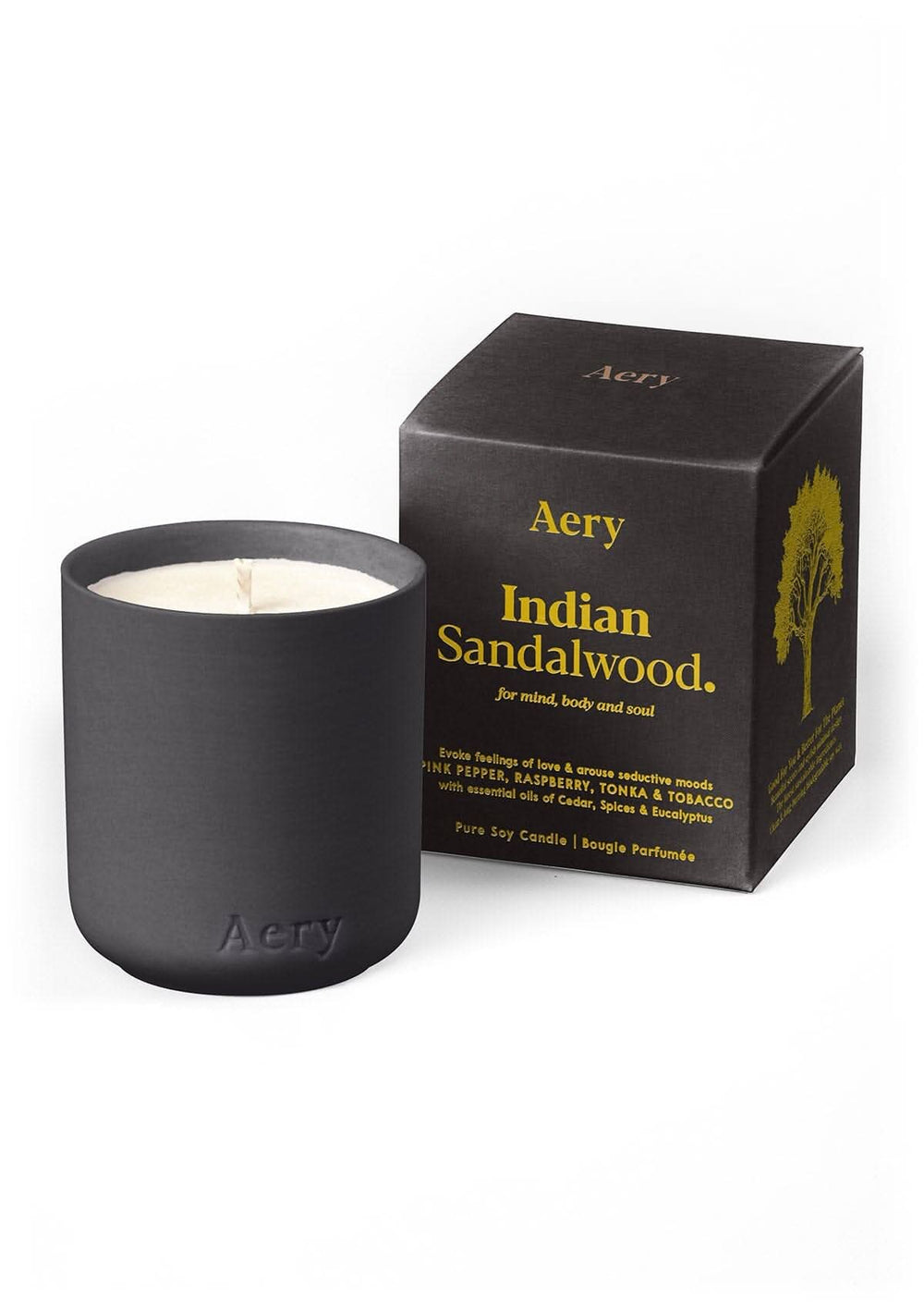 Aery Indian Sandalwood Mini Candle