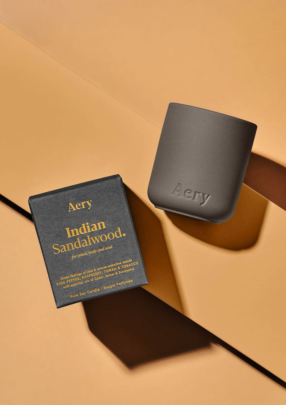 Aery Indian Sandalwood Mini Candle