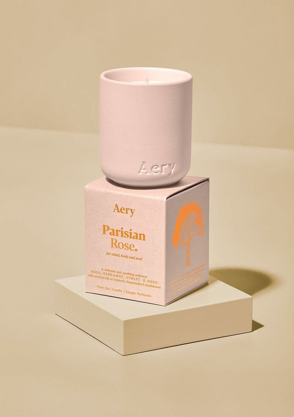 Aery Persian Rose Mini Candle