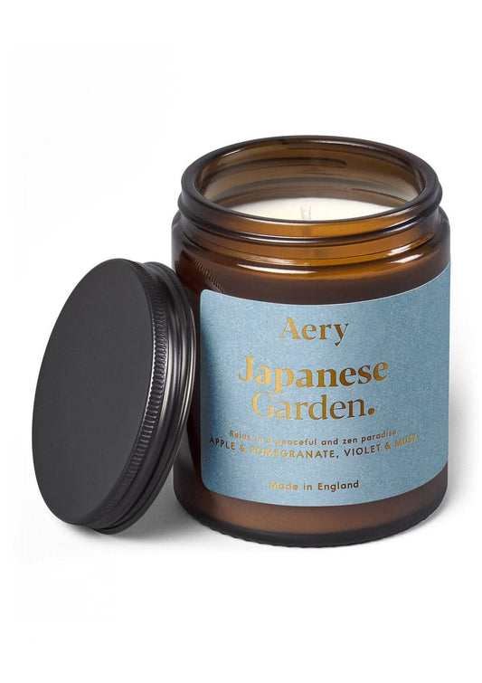 Aery Japanese Garden Scented Jar Candle 140g