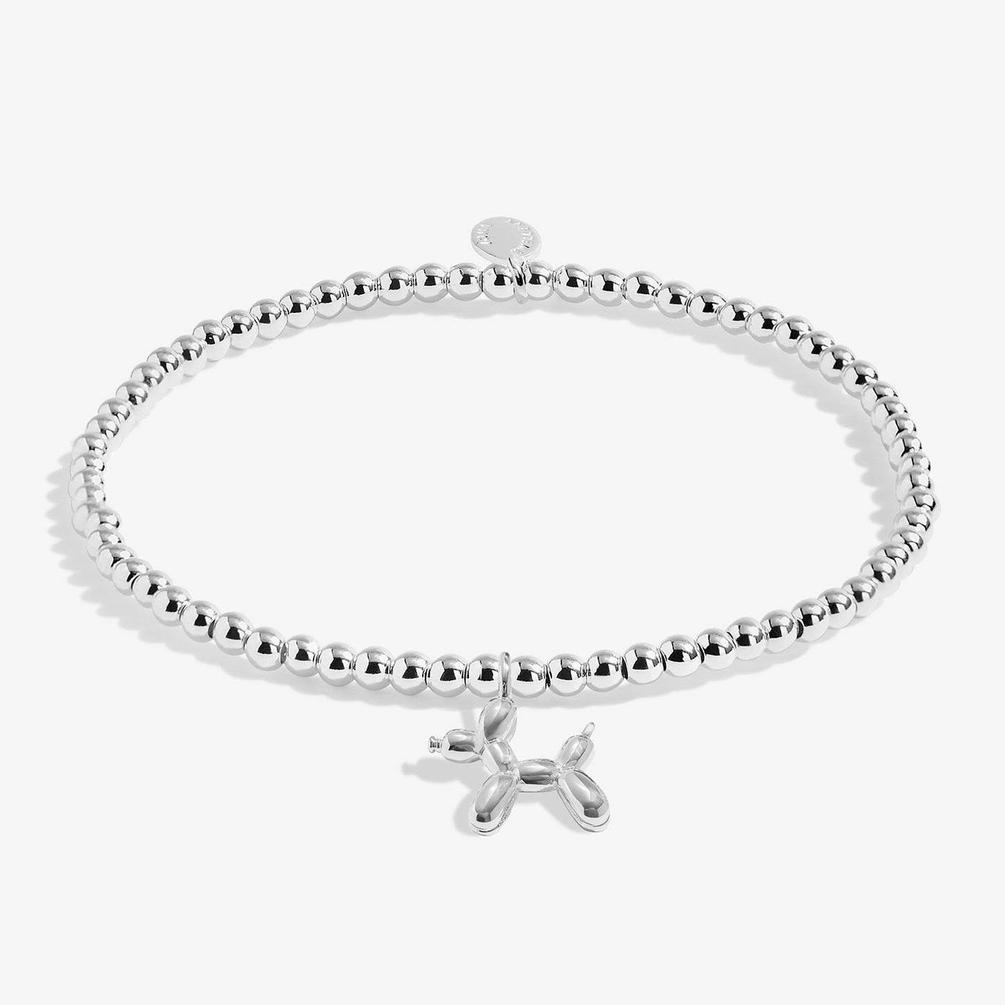 Joma Jewellery A Little 'Party Animal' Bracelet In Silver Plating