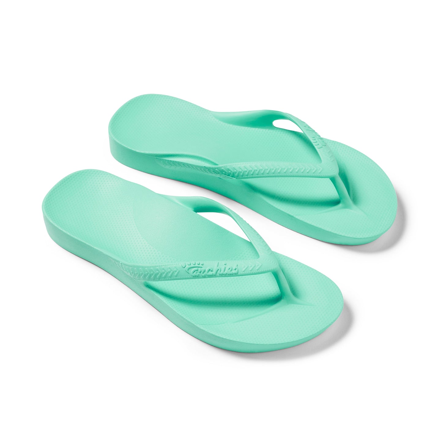 Archies Mint Arch Support Flip Flops - Classic
