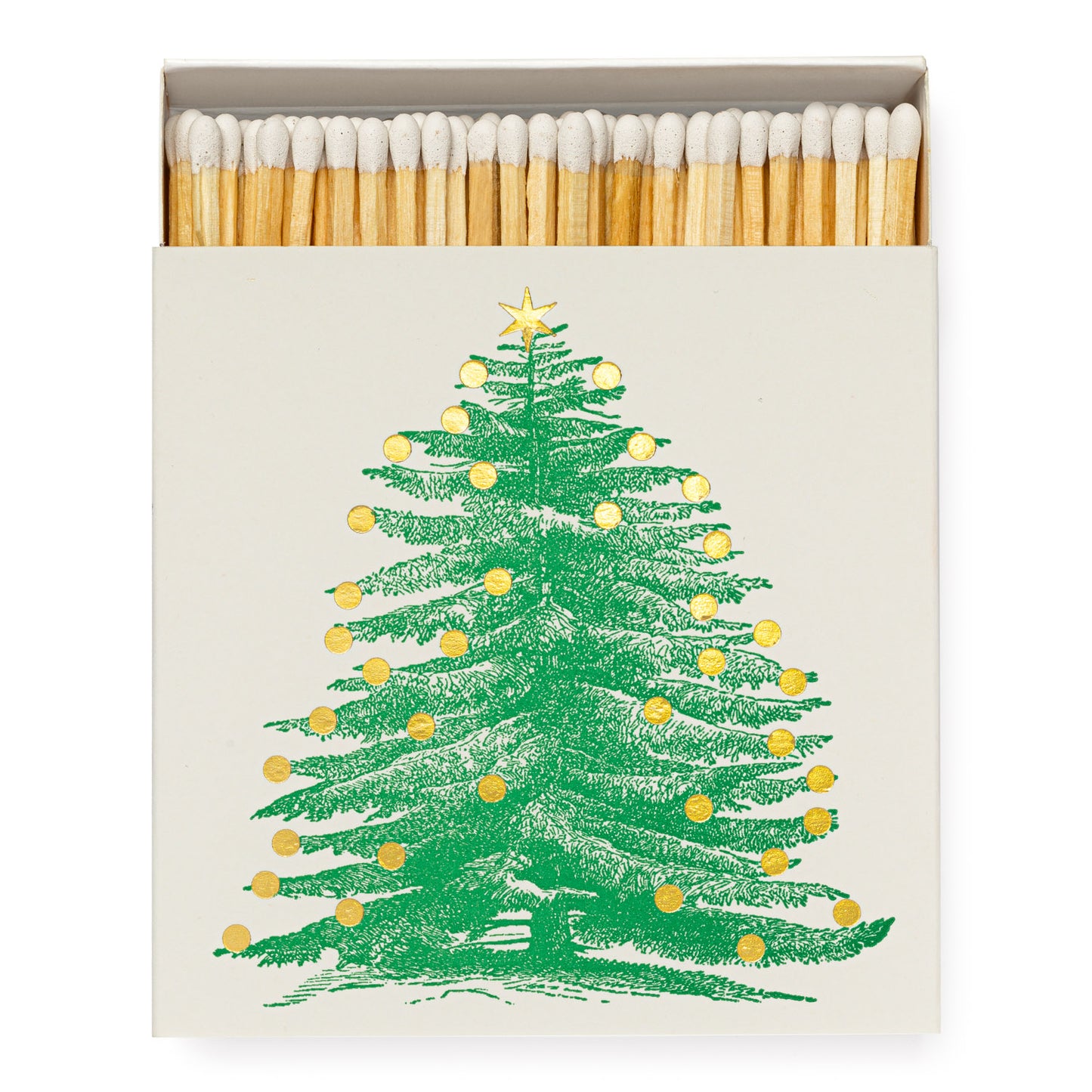 Archivist Christmas Tree Square Matches