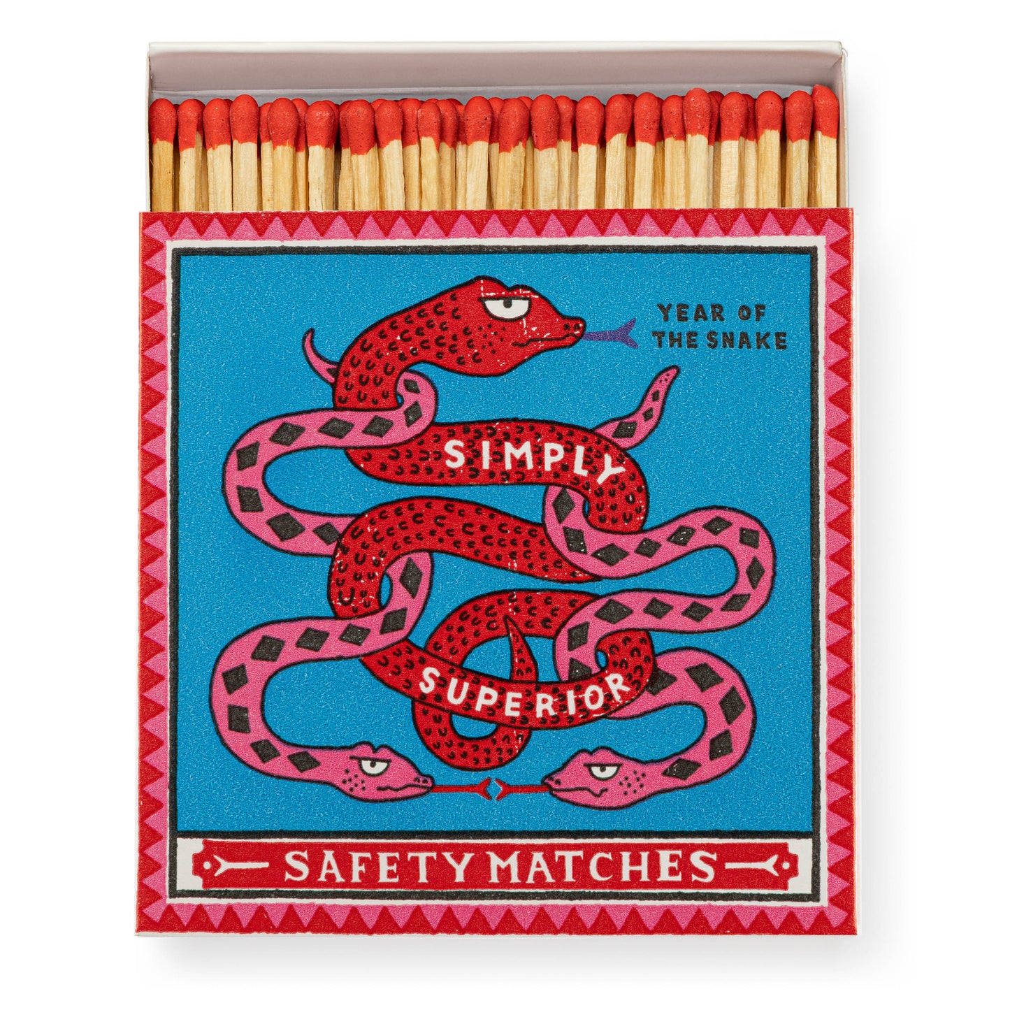 Burn Year of the Snake Matches by Charlotte Farmer Matches