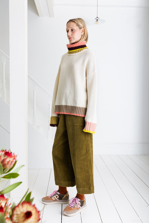 Bonte London Bailey Jumper in Winter White