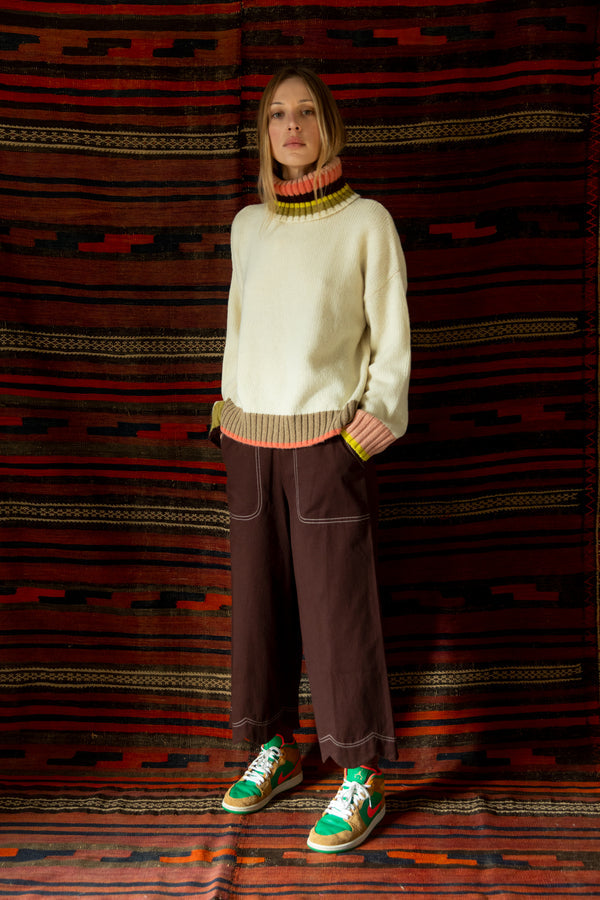 Bonte London Bailey Jumper in Winter White