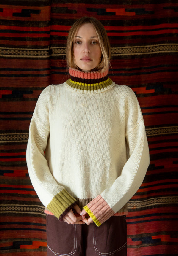 Bonte London Bailey Jumper in Winter White