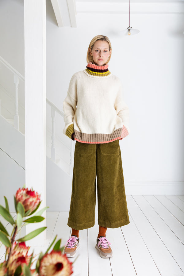 Bonte London Bailey Jumper in Winter White