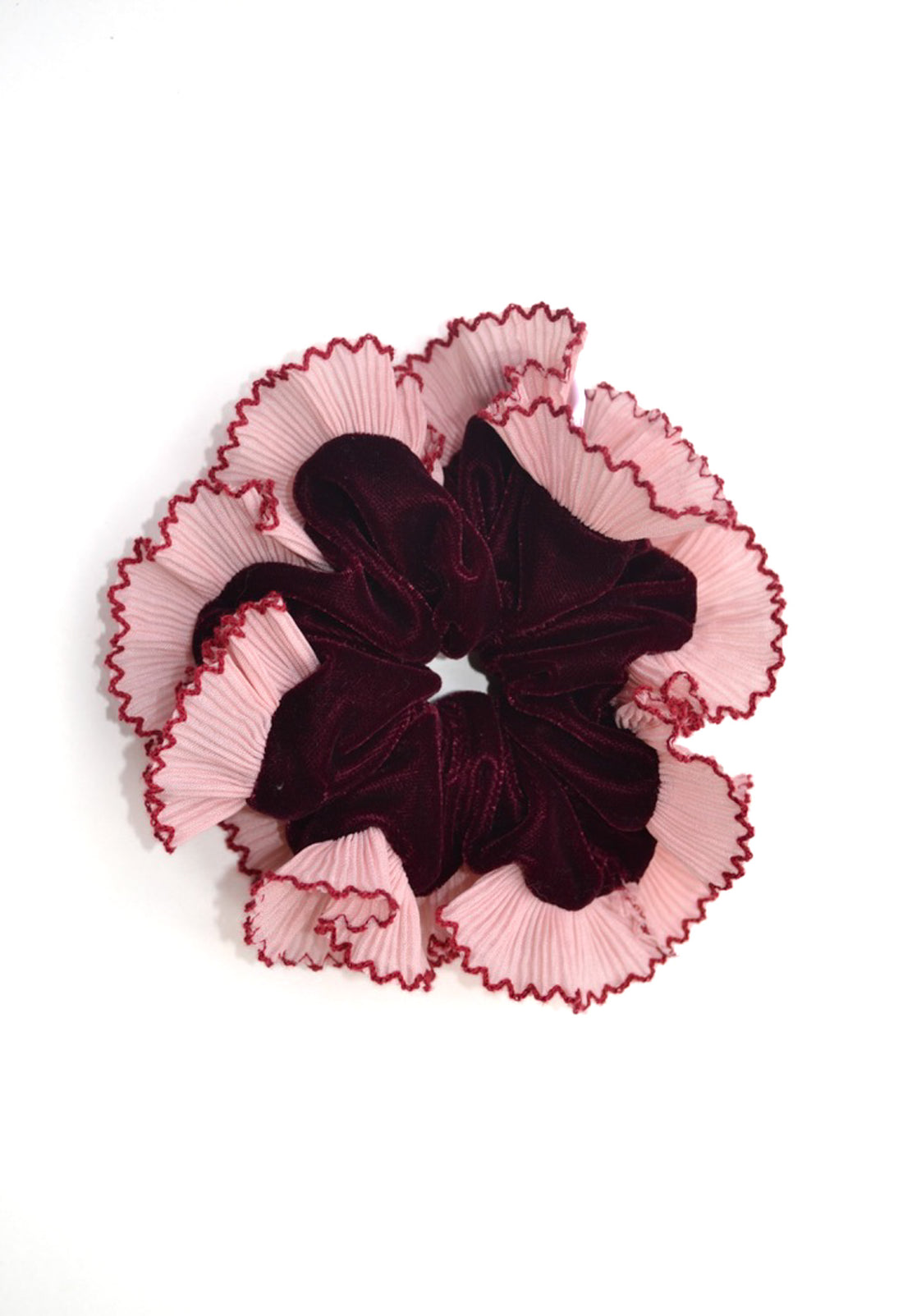 Staise London Aubergine Annie Hair Scrunchie