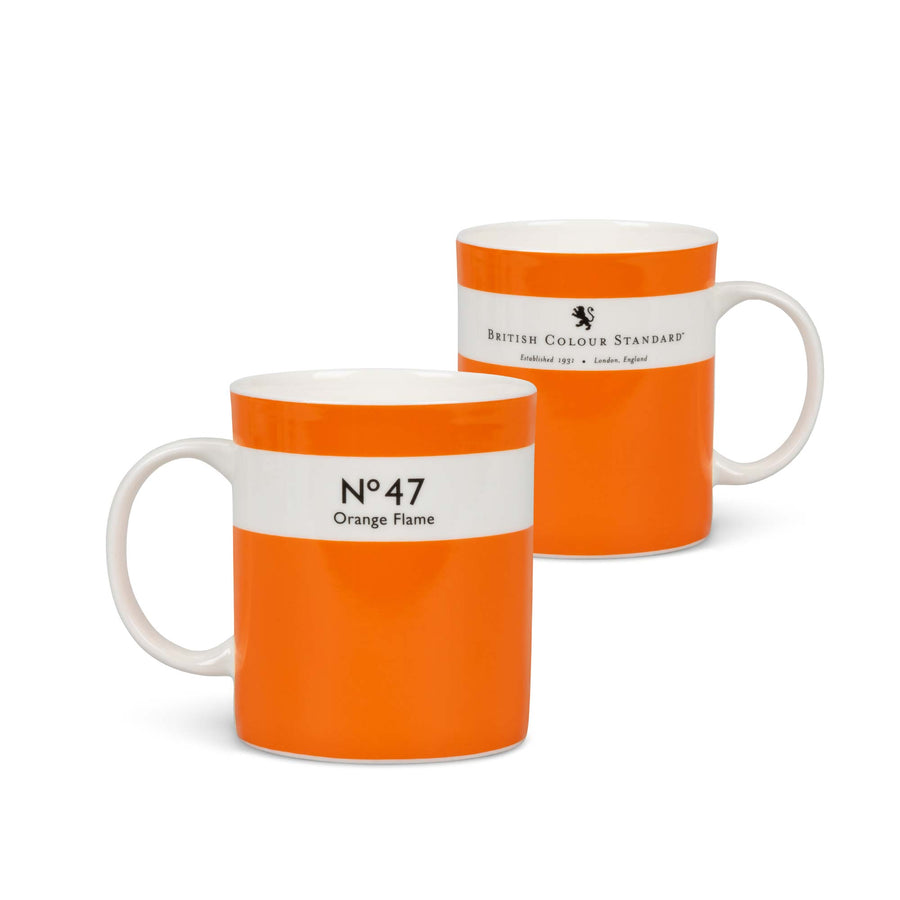 BCS Colour Dictionary Mug - Orange Flame