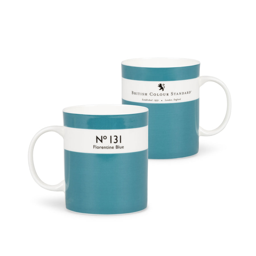 BCS Colour Dictionary Mug - Florentine Blue