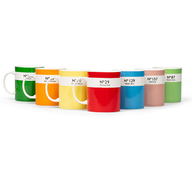 BCS Colour Dictionary Mug - Florentine Blue
