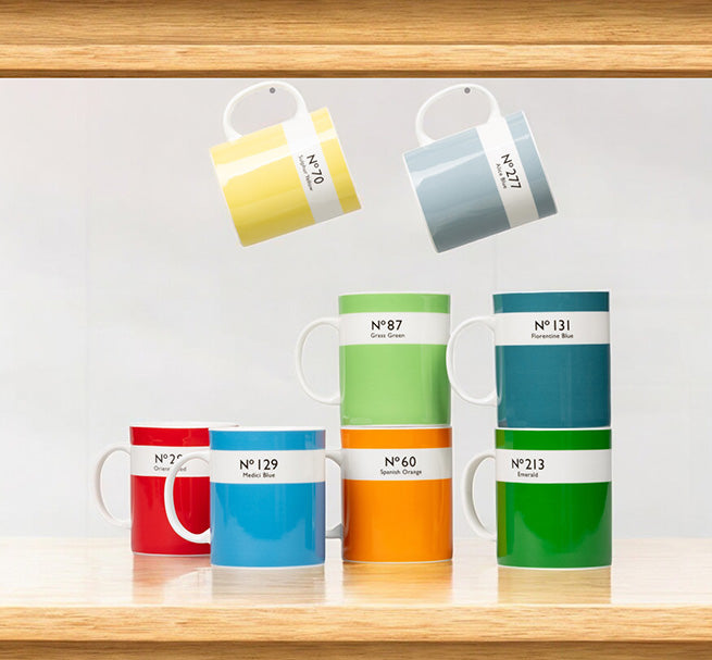 BCS Colour Dictionary Mug - Florentine Blue