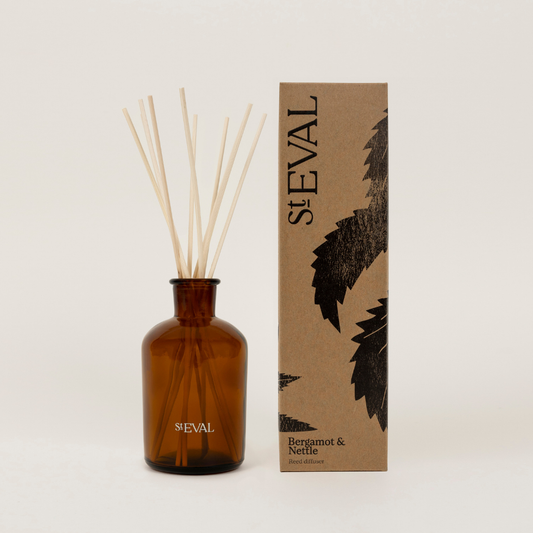 St Eval Bergamot & Nettle, Reed Diffuser