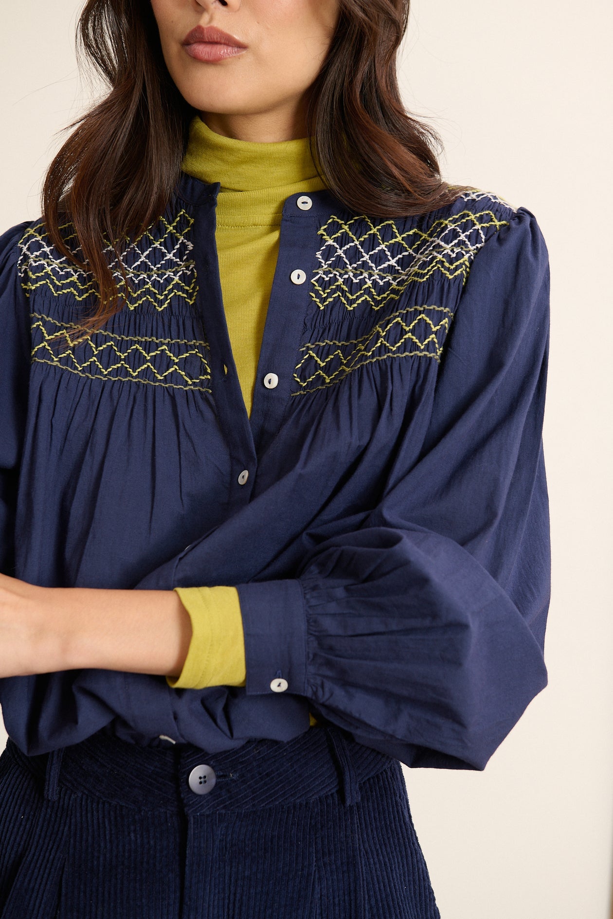 Garance Paris Berne Top in Olive