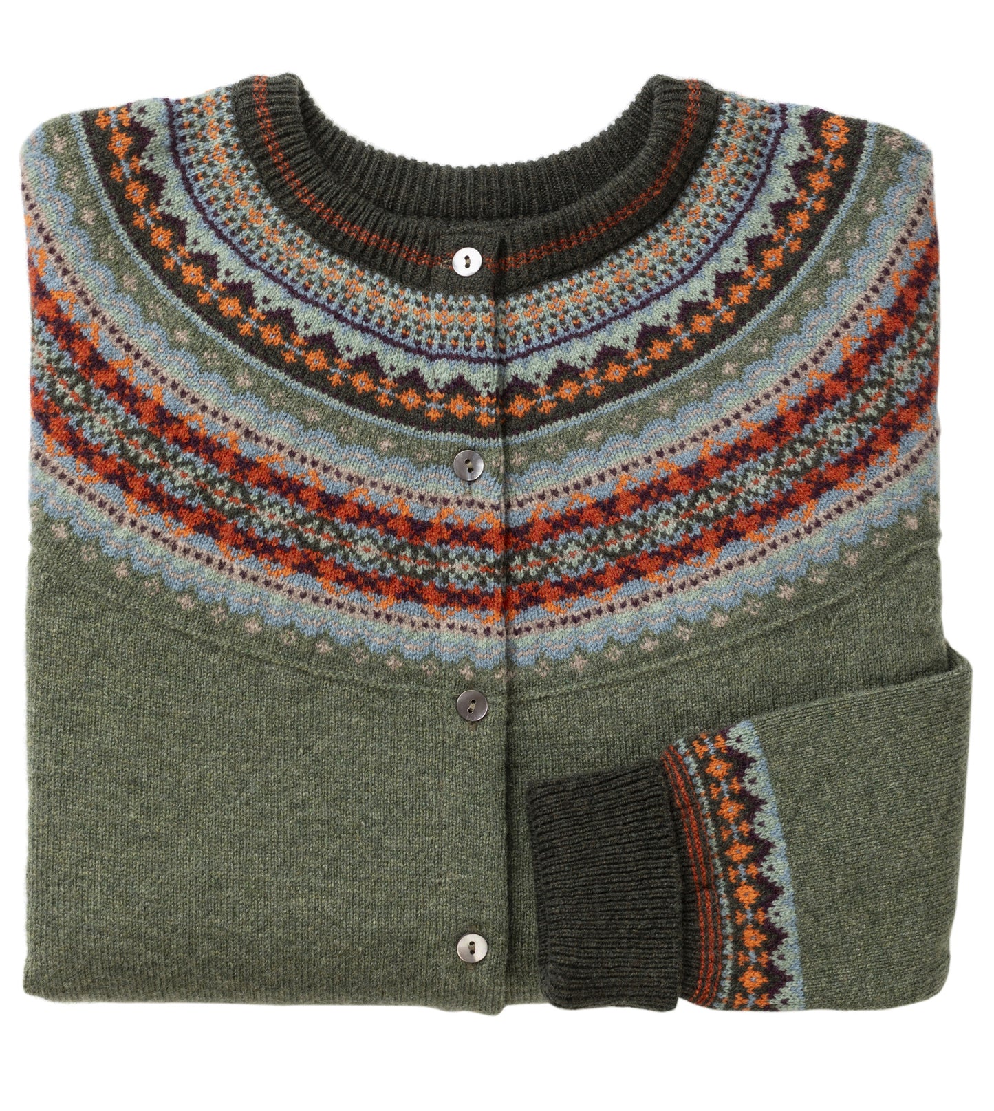 Eribe Alpine Short Cardigan in Braemar