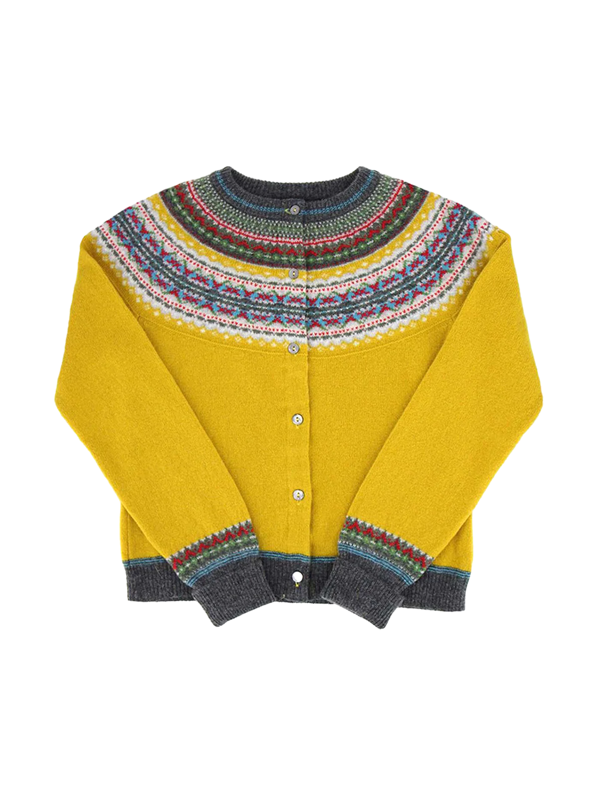 Eribe Alpine Short Cardigan in Piccalilli