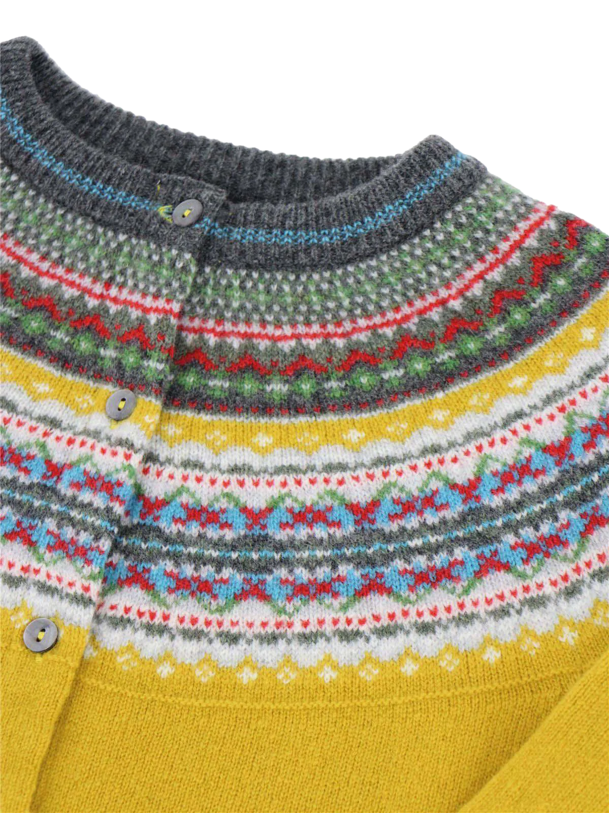 Eribe Alpine Short Cardigan in Piccalilli
