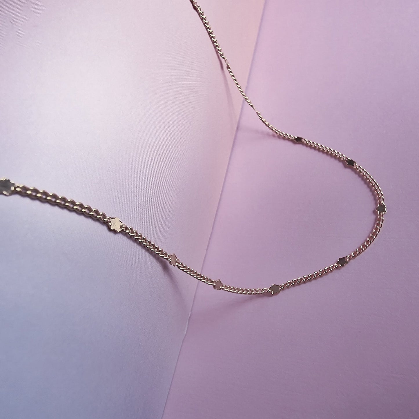 Vurchoo Jewellery Star Dainty Chain Silver