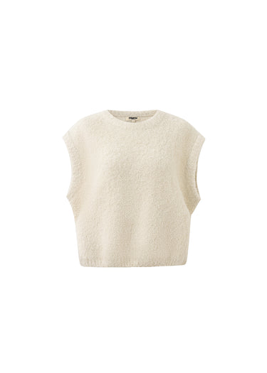FRNCH JASMIN Cream Sweater in Creme