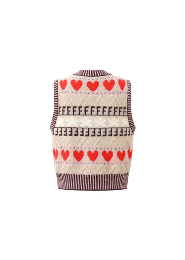 FRNCH Rhubarb Pullover in Beige