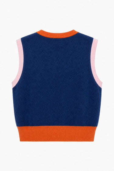 FRNCH Torquay Pullover in Blue Marine