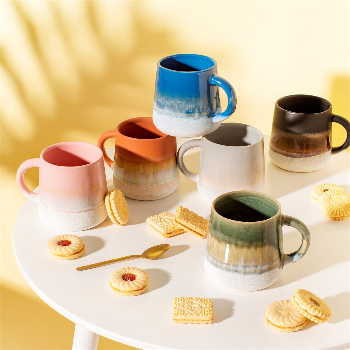 Sass & Belle Mojave Glaze Pink Mug