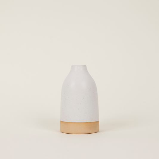 St Eval White Speckle, Ceramic Diffuser Bottle