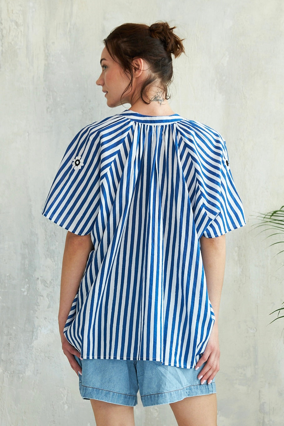Chico Soleil TOP LEELA in Blue