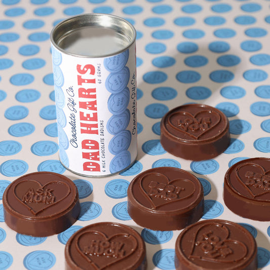 The Chocolate Gift Company - Love You ' Dad Hearts'