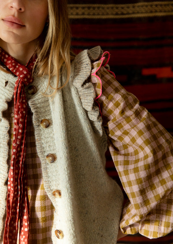 Bonte London Delia Gilet in Oyster
