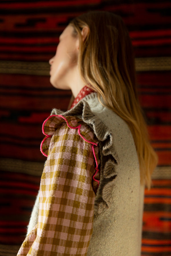 Bonte London Delia Gilet in Oyster