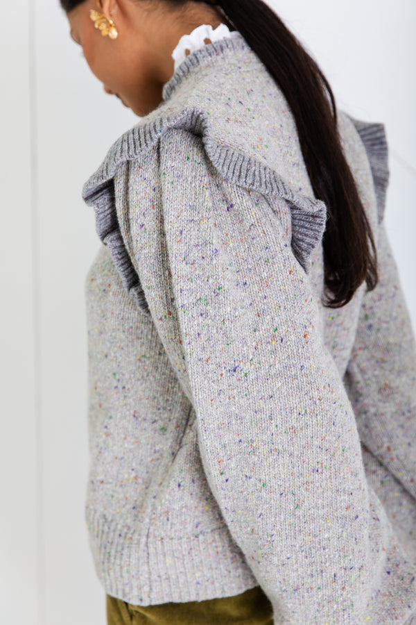 Bonte London Delphine Knit Jacket in Mist