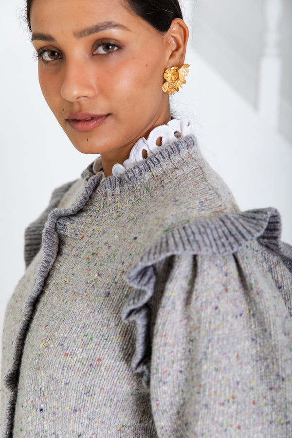 Bonte London Delphine Knit Jacket in Mist