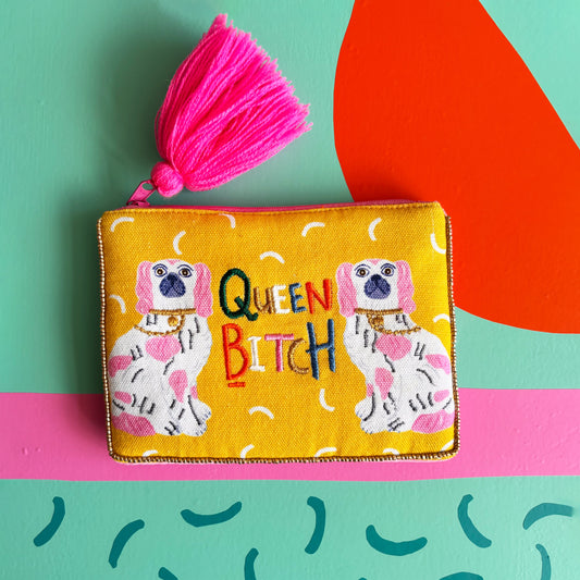 House of Disaster Dog House 'Queen Bitch' Purse