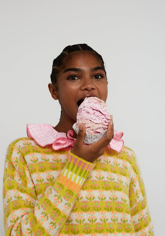 Dr Bloom Sweater Blossom Yellow