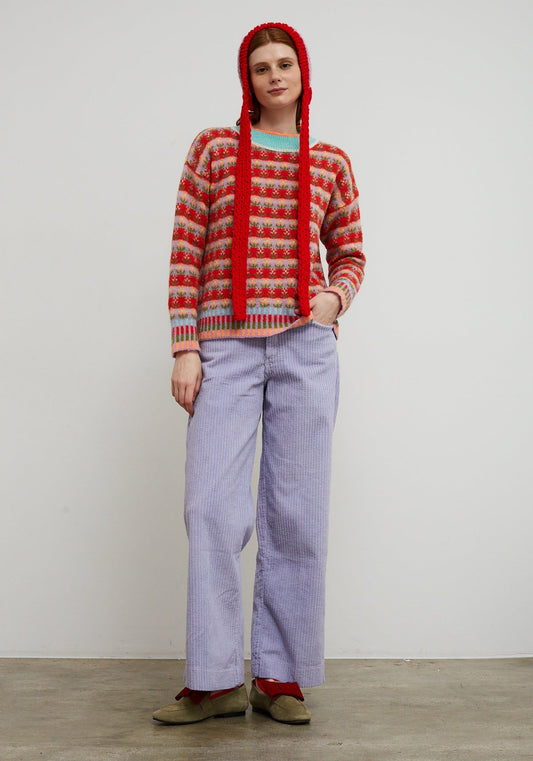 Dr Bloom Sweater Blossom Red