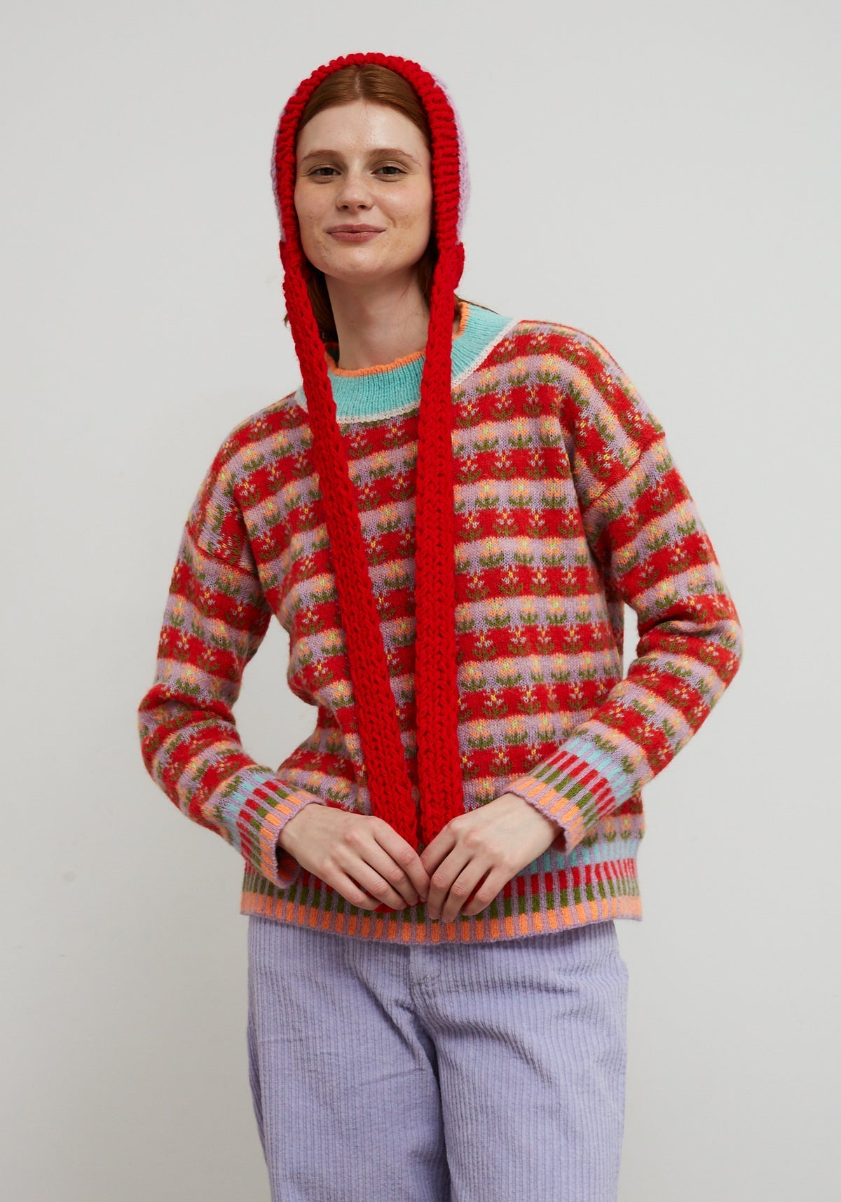 Dr Bloom Sweater Blossom Red