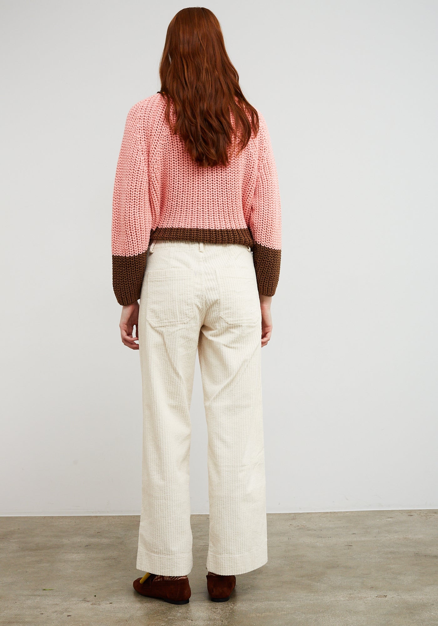 Dr Bloom Ecru Rose Pants