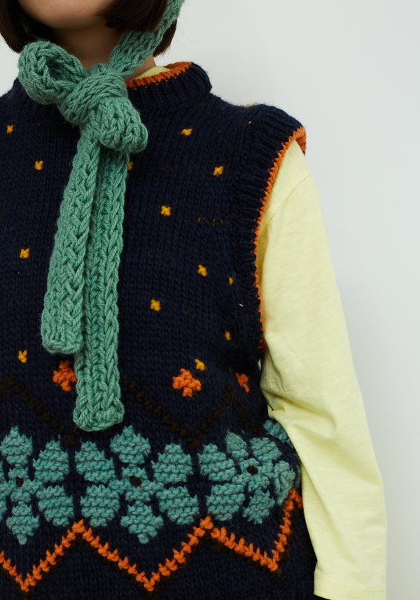 Dr Bloom Jumpy Blue Vest