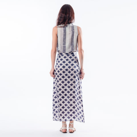 Tanavana Flora Trio Top in Grey