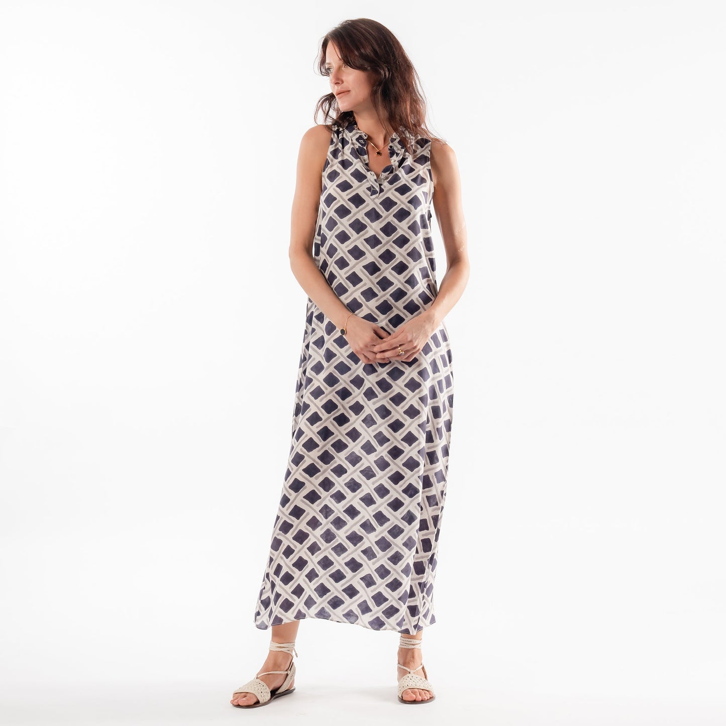 Tanavana Viento Grey Dress