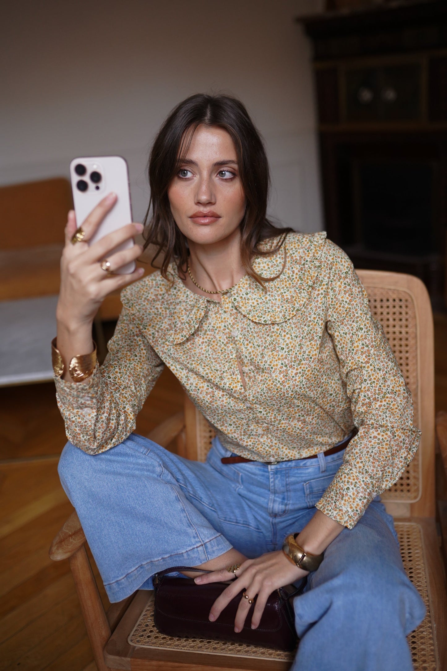 Bronwen Floral Print Shirt