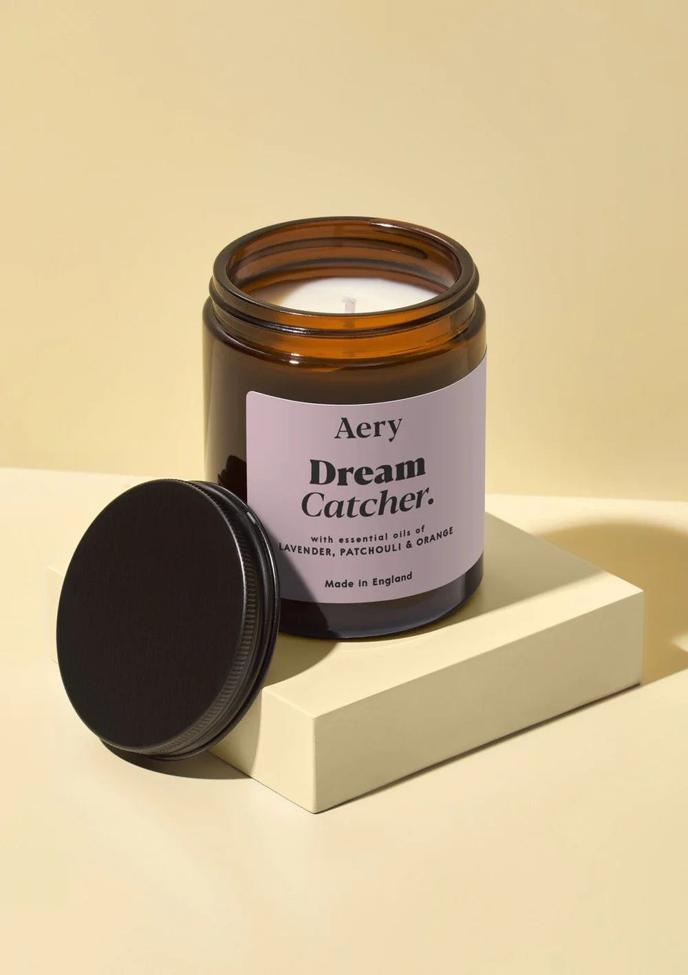 Aery Dream Catcher Scented Jar Candle - Lavender, Patchouli & Orange