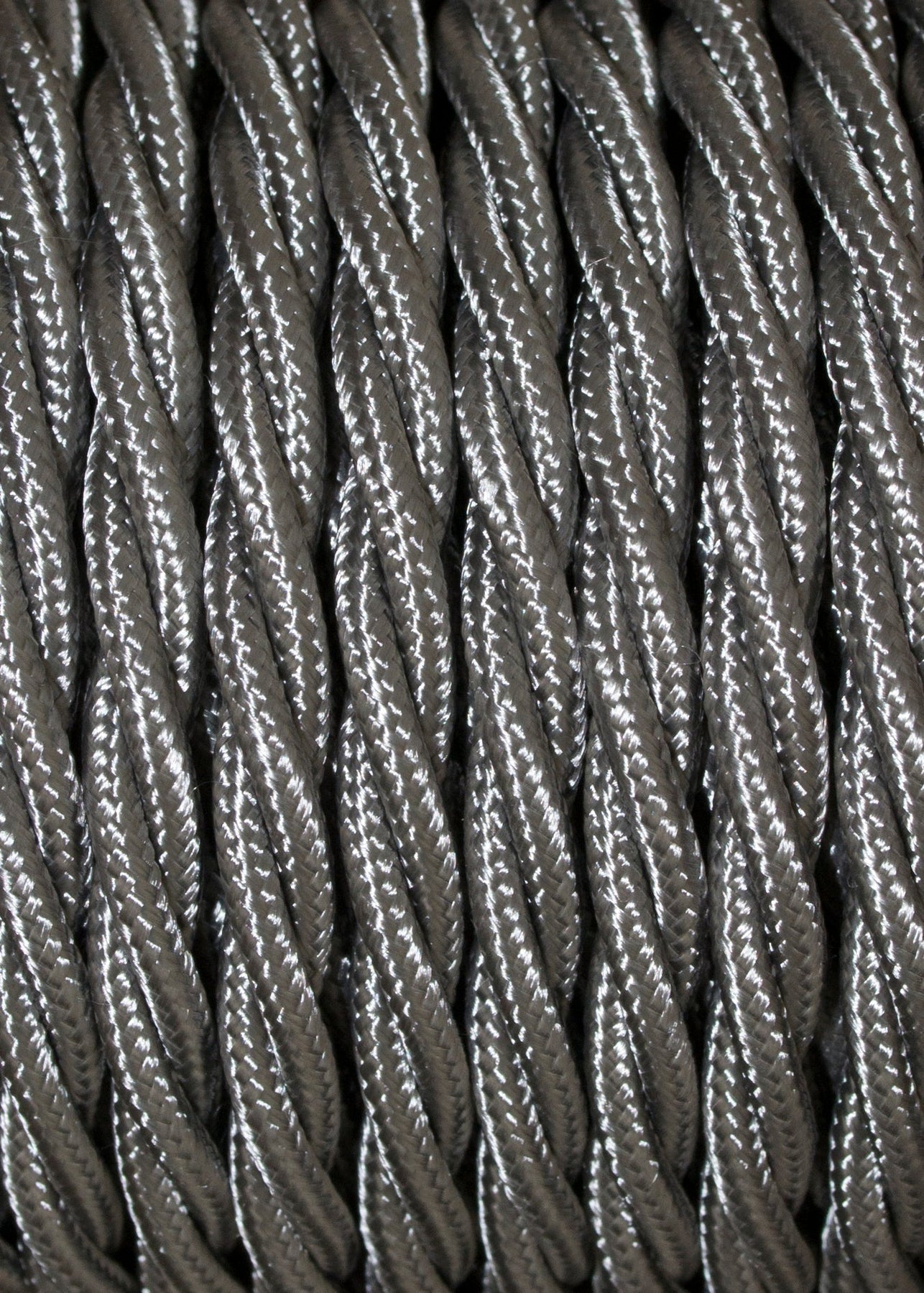 Lola's Leads Fabric Extension Cable -Dumbo & White