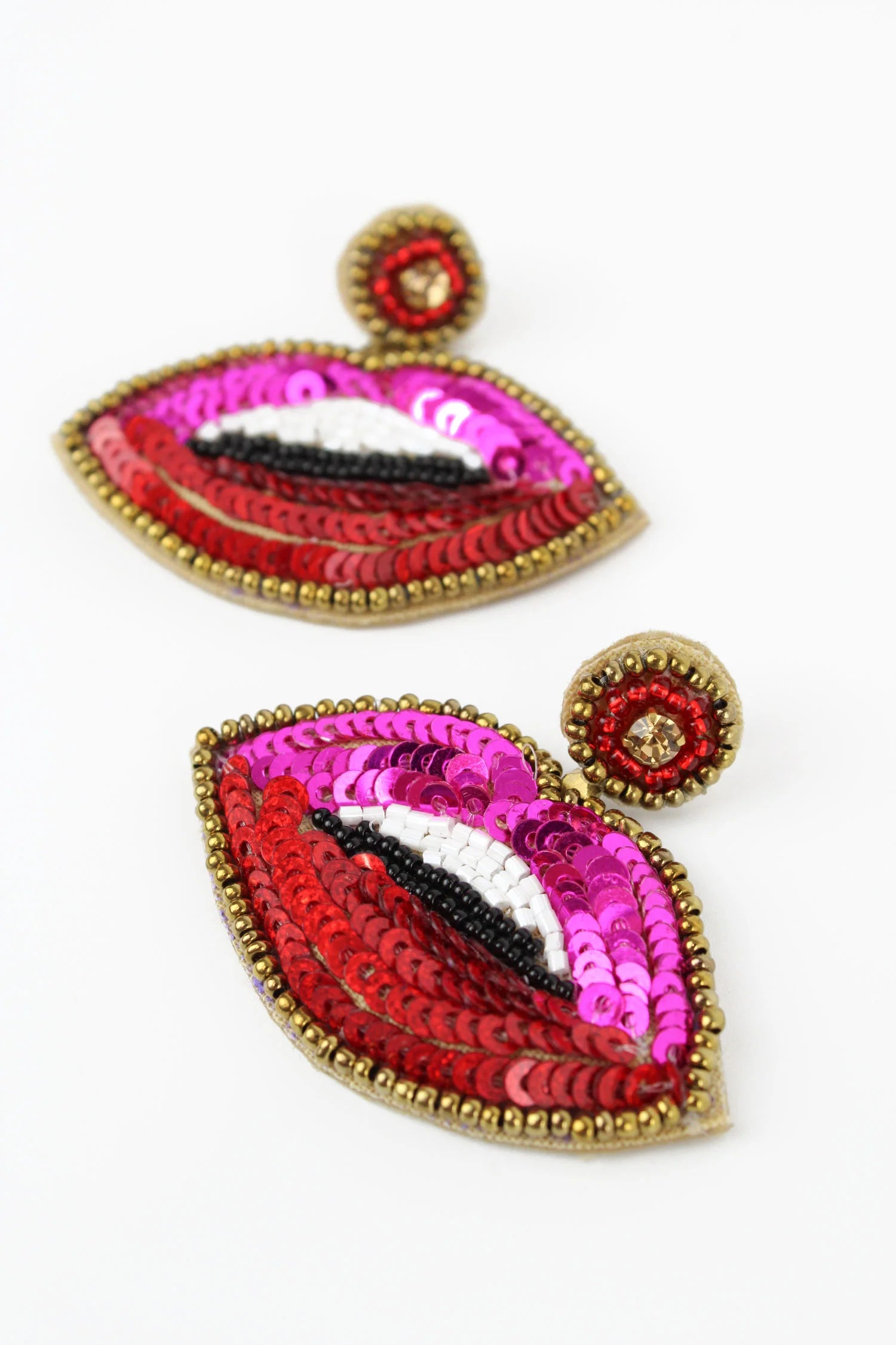 Lips earring on sale