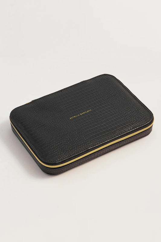 Estella Bartlett Slim Jewellery Box - Black