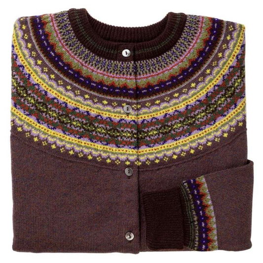 Eribe Alpine Short Cardigan in Heather