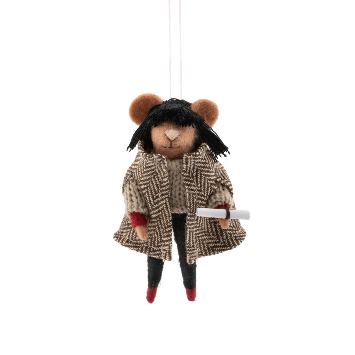 Fringed Mouse Decoration - For Fans of 'The Traitors'